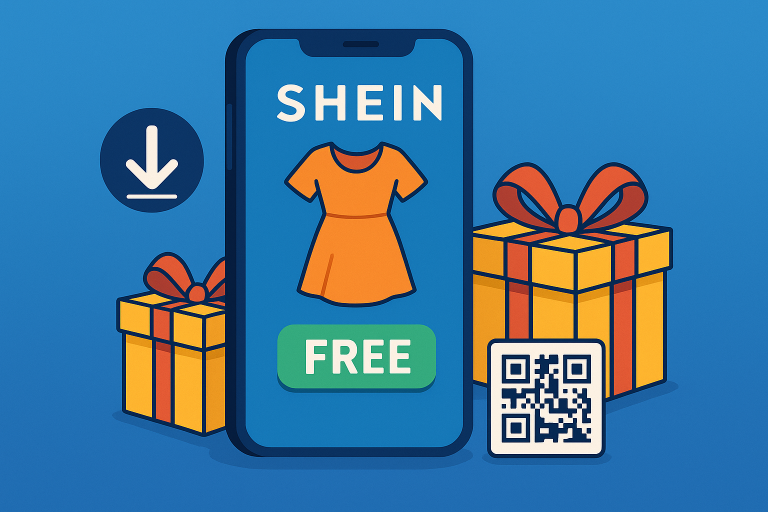 Ganhar roupas grátis na Shein